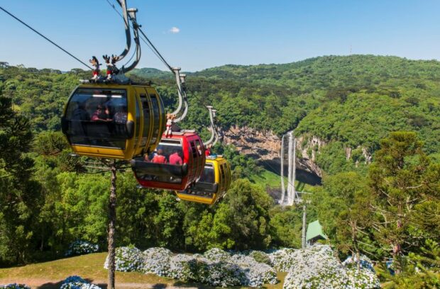 Bondinhos Aéreos na Cascata do Caracol em Canela – 10% OFF